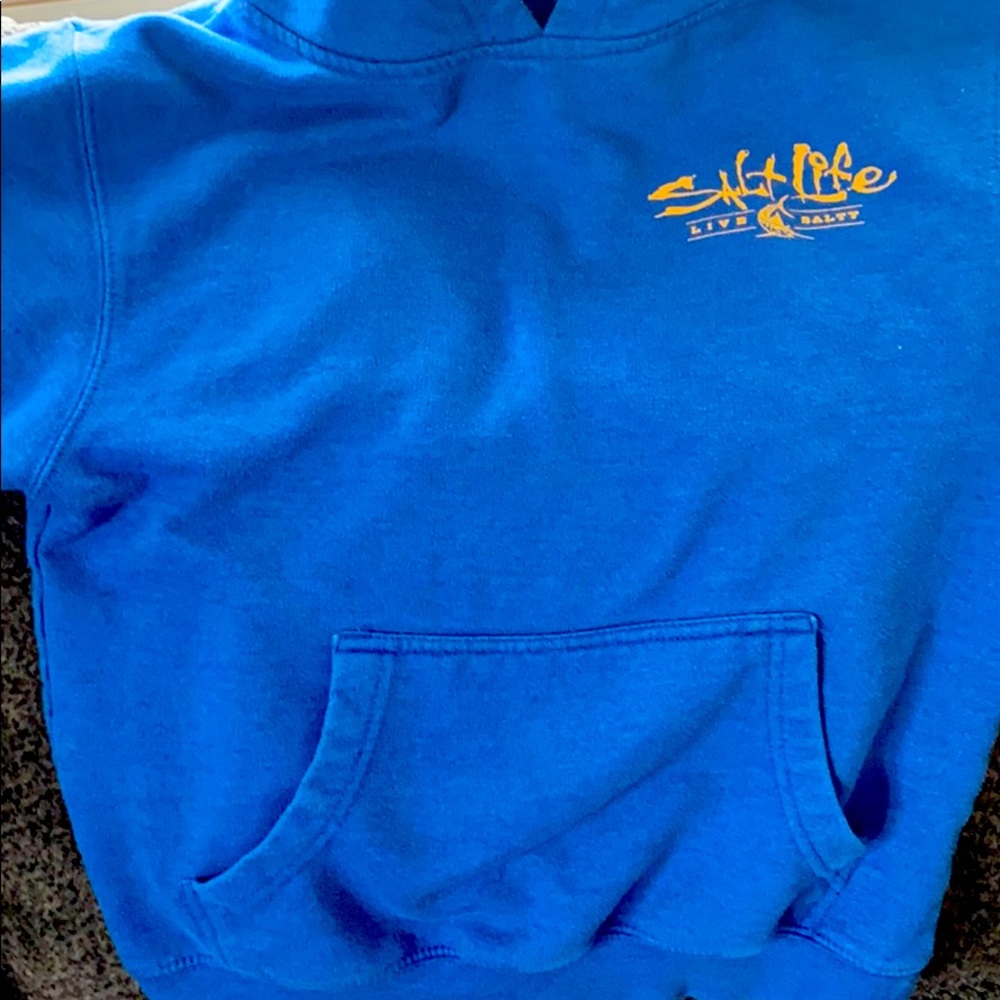Salt life blue hoody